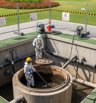 Water Tank Cleaning & Disinfection