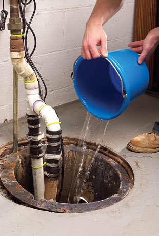 Sump Pit Cleaning