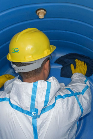 Disinfection with Approved Chemicals